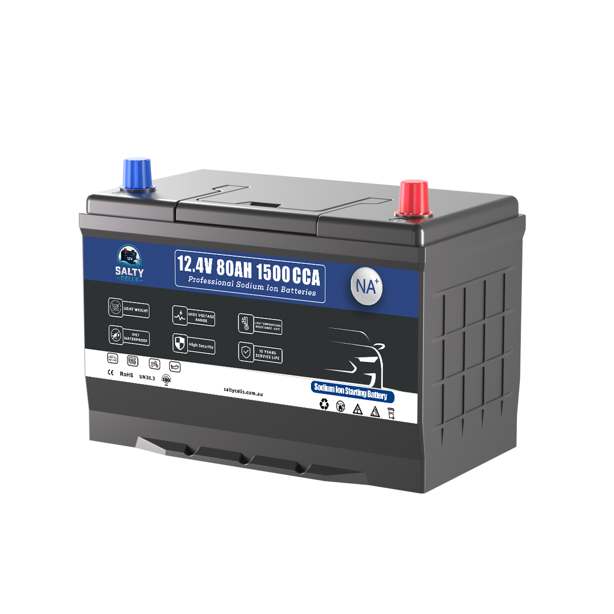 SaltyCell NA1280 80Ah Sodium-Ion Battery
